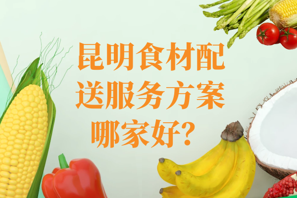 昆明食材配送服務(wù)方案哪家好？